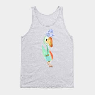 Blue-crested Dodo Tank Top